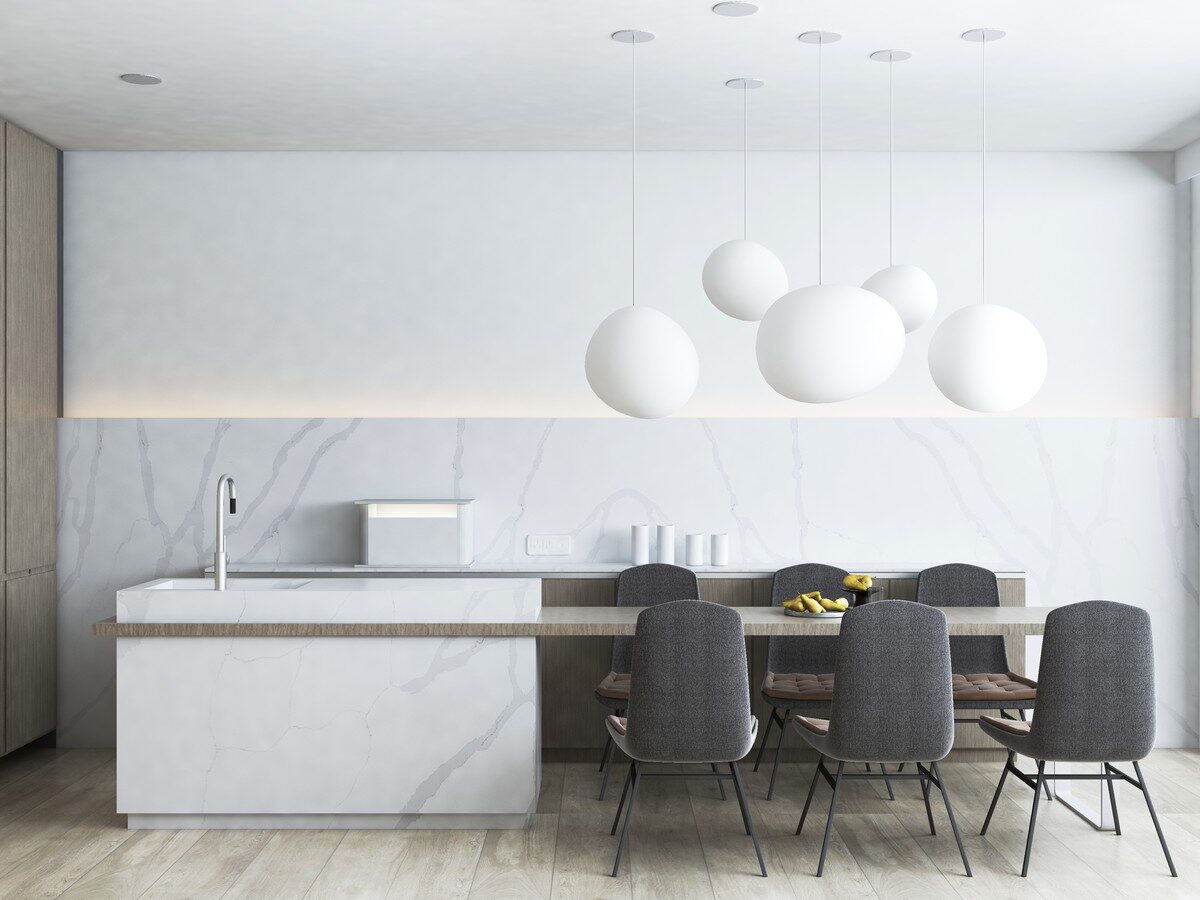 5316 Calacatta Viloo premium white quartz toronto