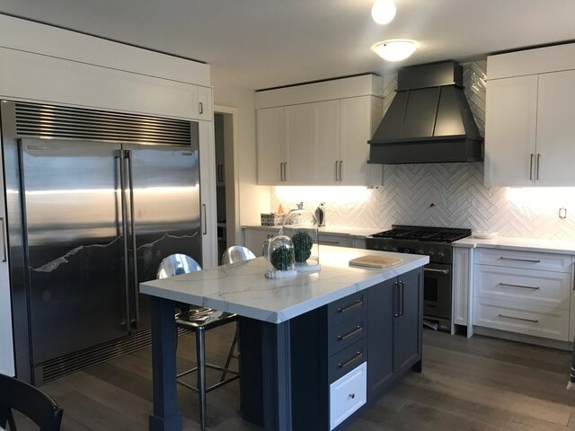 custom quartz porcelain granite kitchen