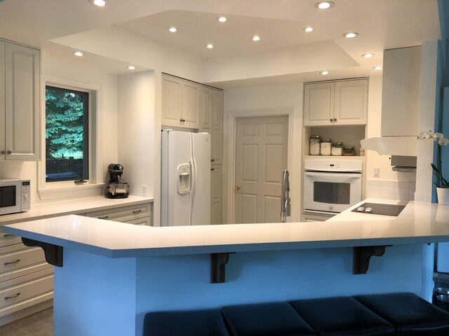 custom quartz porcelain granite kitchen