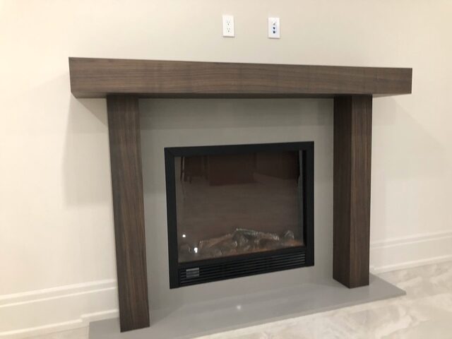 custom quartz fireplace toronto