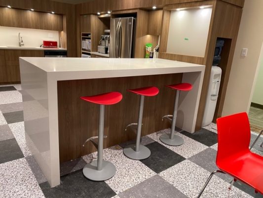 custom quartz porcelain granite bar