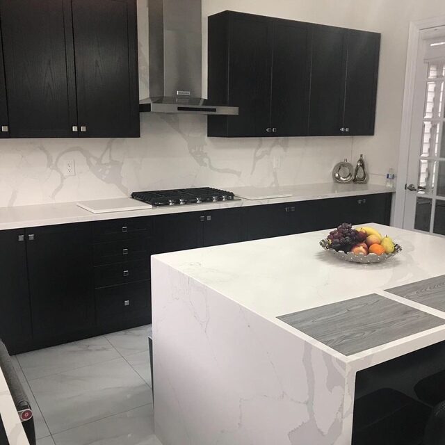 custom quartz porcelain granite kitchen