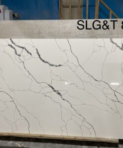 SLG&T 8090 SL Stoneworks All naturalm premium white Quartz countertop