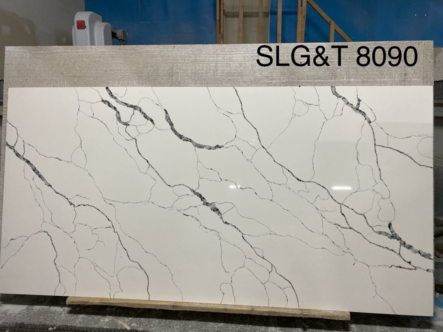 SLG&T 8090 SL Stoneworks All naturalm premium white Quartz countertop