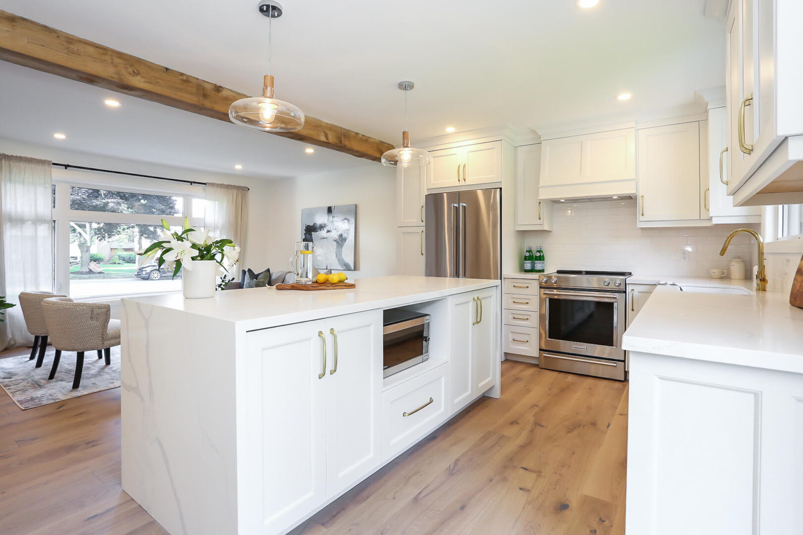 quartz granite porcelain counter kitchen renovation toronto