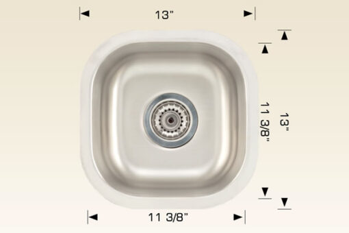 Builder Series – 207023 stainless steel sink