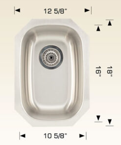 Builder Series – 207029 stainless steel sink
