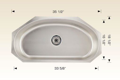 Builder Series – 207034 stainless steel sink