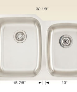 Builder Series – 207035 double stainless steel sink
