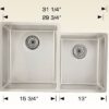 Builder Series – 208014 double stainless steel sink