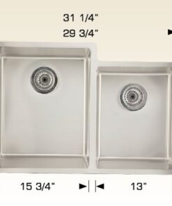 Builder Series – 208014 double stainless steel sink