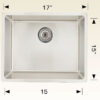 Builder Series – 208019 stainless steel sink
