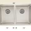 Builder Series – 208020 double stainless steel sink