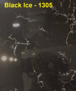 1305 Black Ice all natural black quartz toronto