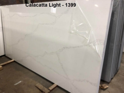 1399 Calacatta Light all natural white quartz toronto