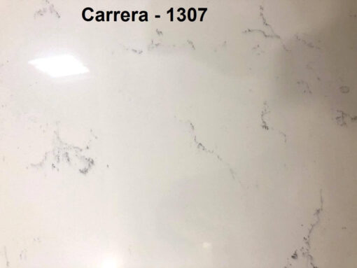 1307 Carrera all natural white quartz toronto