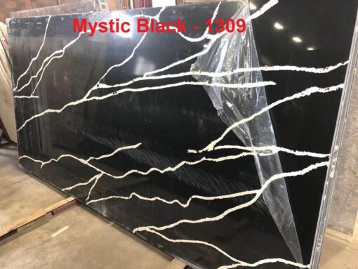 1309 Mystic Black all natural black quartz toronto